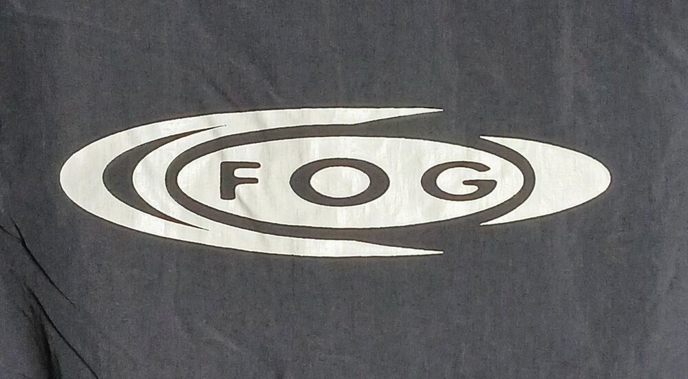 London Fog Jacket Mens Medium Black Quarter Zip Pullover Windbreaker Anorak M